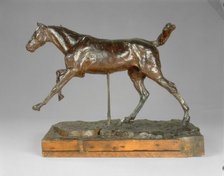 Horse Galloping on the Right Foot, late 1880s. Creator: Edgar Degas.
