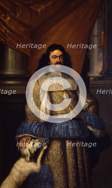 Portrait of Ranuccio II Farnese (1630–1694), Duke of Parma. Artist: Denys, Jacob (1644-1708)