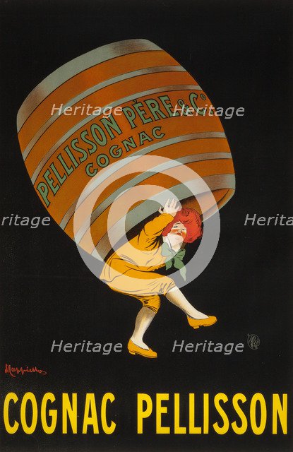 Cognac Pellisson, c. 1907.