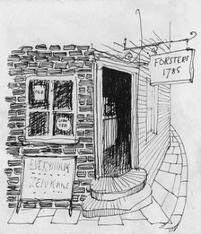 Corner shop, 1952. Creator: Shirley Markham.