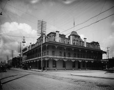 Hotel Duval [i.e. Duval Hotel], Jacksonville, Fla., between 1900 and 1905. Creator: Unknown.