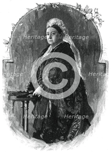 Queen Victoria, 1887, (1900).Artist: Lafayette
