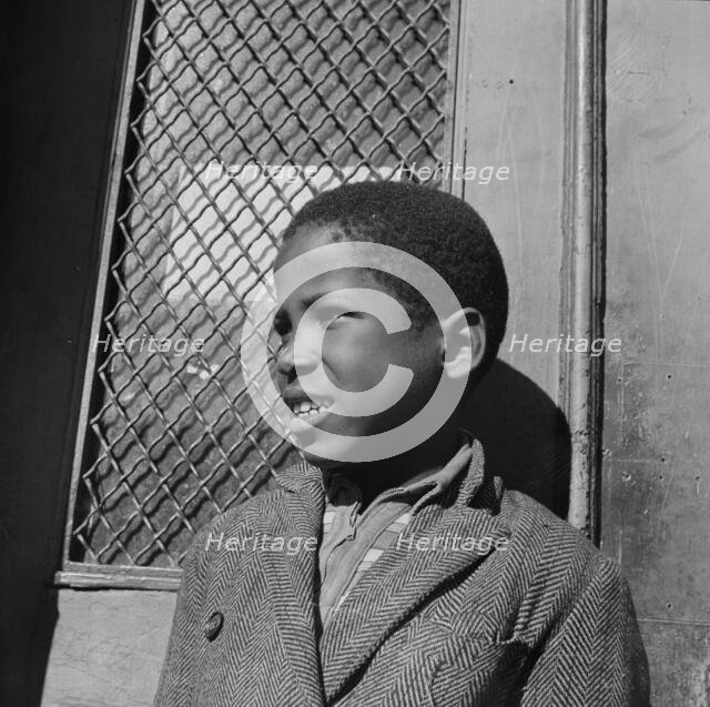 Negro youth, Washington, D.C., 1942. Creator: Gordon Parks.