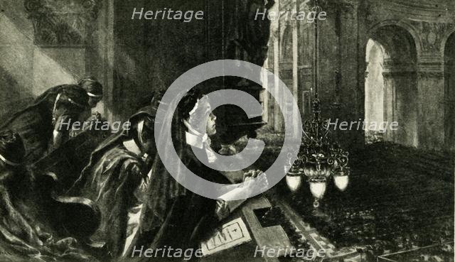 Memorial service for Edith Cavell, St. Paul's Cathedral, London, 29 October 1915, (c1920). Creator: Unknown.
