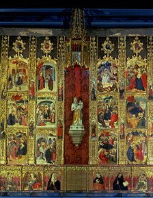 Altarpiece of the Virgin of L'Escala, from the Monastery of Sant Esteve de Banyoles made between …