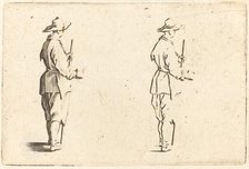 Peasant with a Cup, c. 1622. Creator: Jacques Callot.