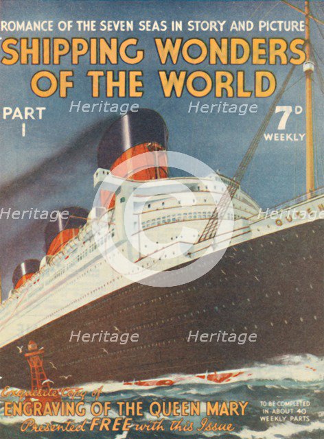 'Shipping Wonders of the World Part I advertisement', 1935. Artist: Unknown.