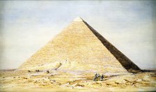 Great Pyramid of Cheops at Giza, Egypt, 4th dynasty, Old Kingdom, 26th century BC (1831). Artist: Francis Vyvyan Jago Arundale