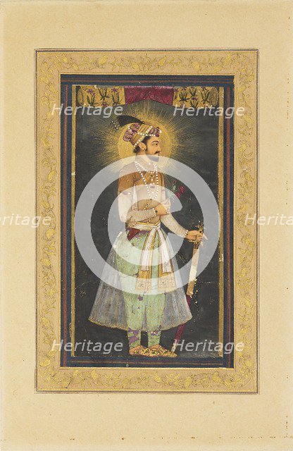 Shah Jahan, 17th century. Artist: Shihab al-Din Muhammad.