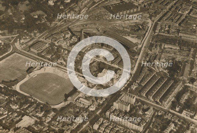 'An Aerial Camera's View of Lords and the District of Marylebone', c1935. Creator: Aerofilms.