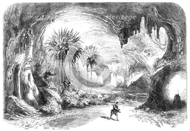 Scenes from the Christmas pantomimes: "Aladdin and the Wonderful Lamp" - the Enchanted..., 1865. Creator: Unknown.