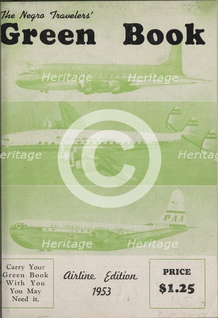 The Negro Travelers' Green Book:, 1953. Creator: Unknown.