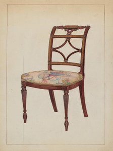 American Chair, 1935/1942. Creator: Florence Neal.