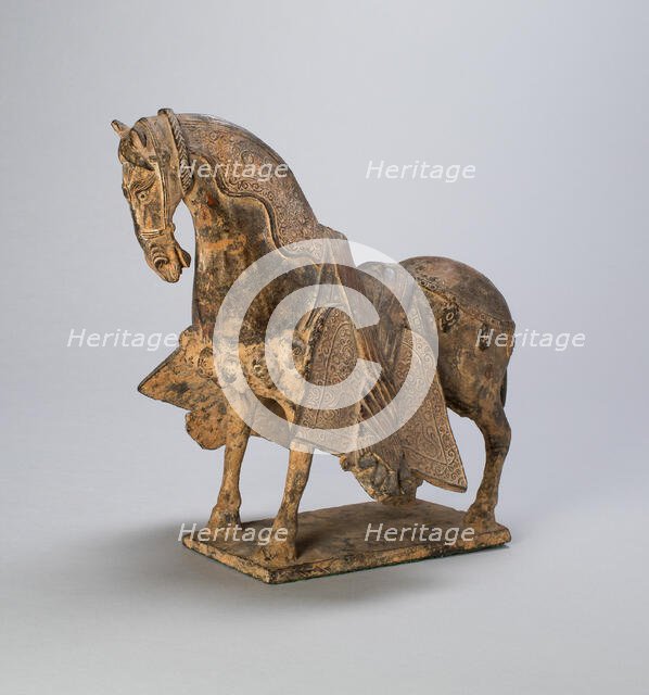 Caparisoned Horse, Northern Wei dynasty (386-535), early 6th century. Creator: Unknown.