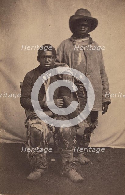 Our Scouts and Guides in 1863 at Baton Rouge, Louisiana, 1863. Creator: Attributed to McPherson & Oliver.