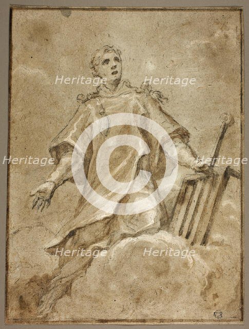 Saint Lawrence in Glory, n.d. Creator: Sigismondo Caula.