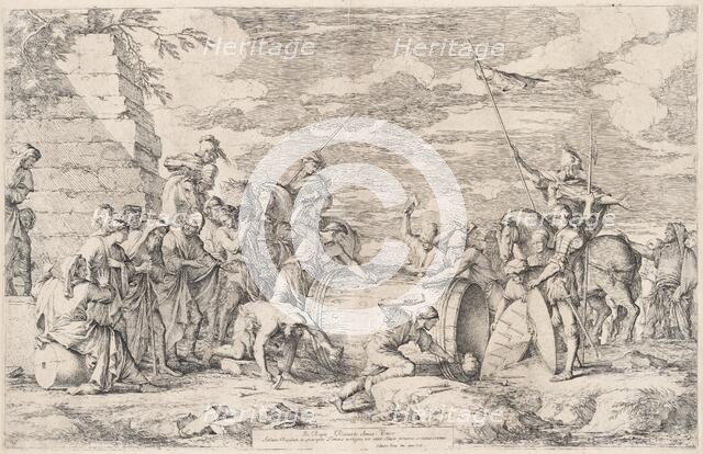 The Death of Atilius Regulus, c. 1662. Creator: Salvator Rosa.