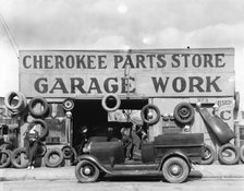 Auto parts shop, Atlanta, Georgia, 1936. Creator: Walker Evans.