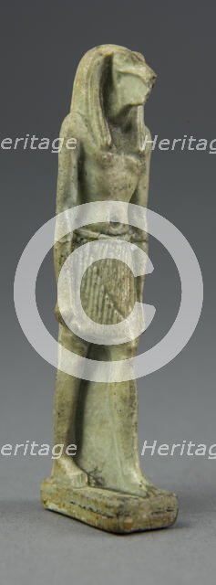 Amulet of the God Thoth, Egypt, Late Period, Dynasties 26-31 (664-332 BCE). Creator: Unknown.