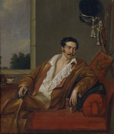 Portrait of Count Vasily Fyodorovich Gagarin, c. 1810. Artist: Anonymous  