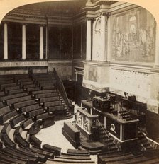 'Interior of the Chamber of Deputies, Paris, France', 1900.  Creator: Underwood & Underwood.