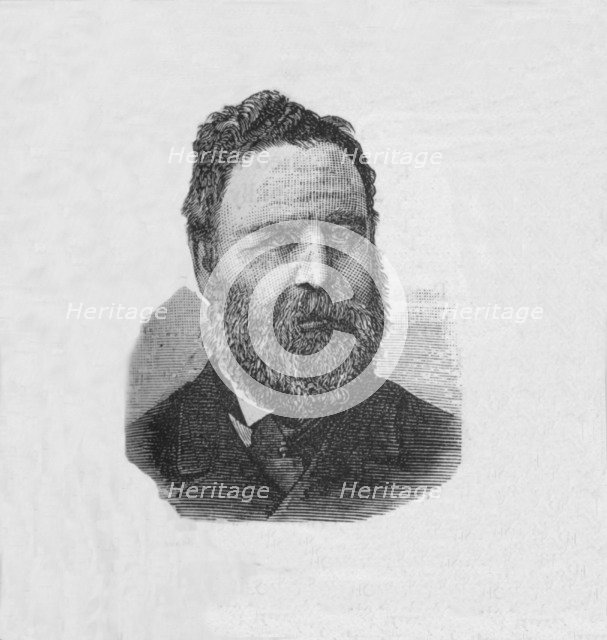 'Admiral Seymour (afterwards Lord Alcester)', c1882-85. Artist: Unknown.