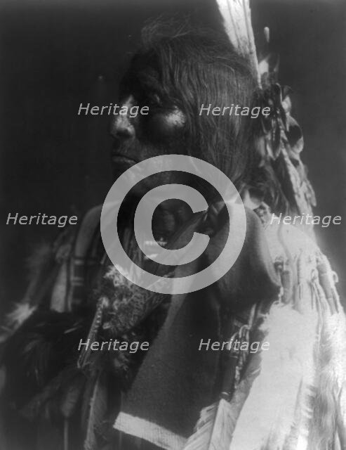 Slow Bull-Ogalala [sic], c1907. Creator: Edward Sheriff Curtis.