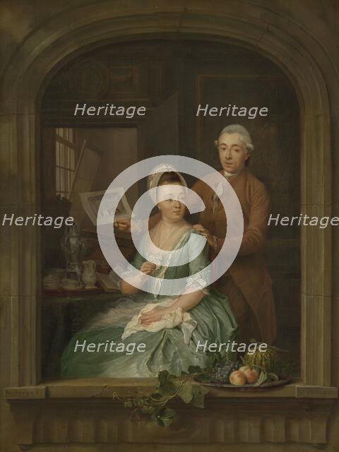 Portrait of Robert Muys and his Wife Maria Nozeman, 1778. Creator: Nicolaas Muys.