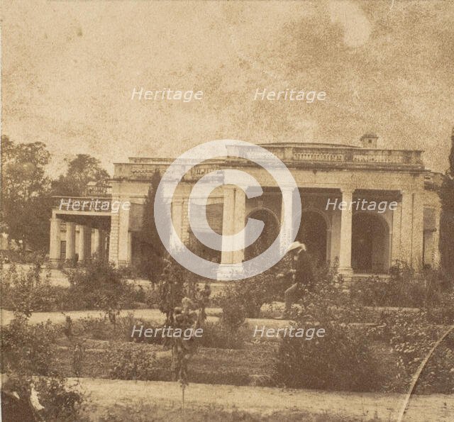 [Government House, Allahabad], 1858. Creator: John Constantine Stanley.