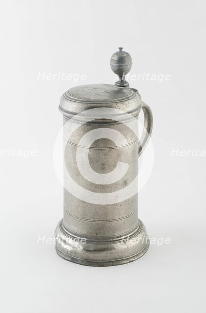 Tankard, Saxony, 1807. Creator: George Gotthelff Noster.