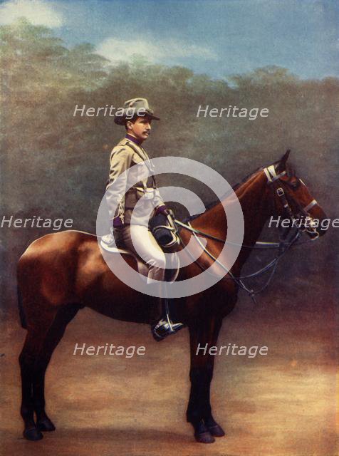'Officer of the Victoria Mounted Rifles', 1901. Creator: Gregory & Co.