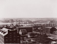 Richmond, Virginia. Looking toward Manchester, ca. 1865. Creator: Alexander Gardner.