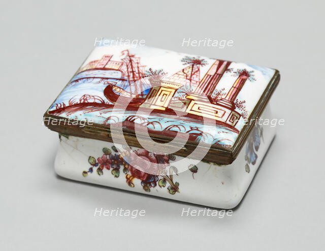 Box, Bilston, c. 1785/1800. Creator: Unknown.