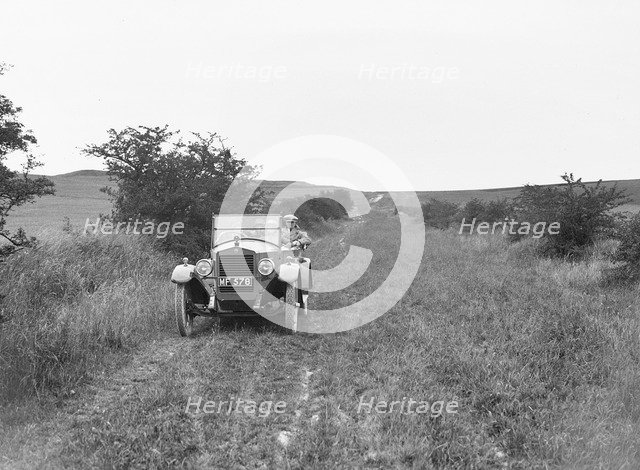 Essex open 4-seater tourer, c1920s. Artist: Bill Brunell.