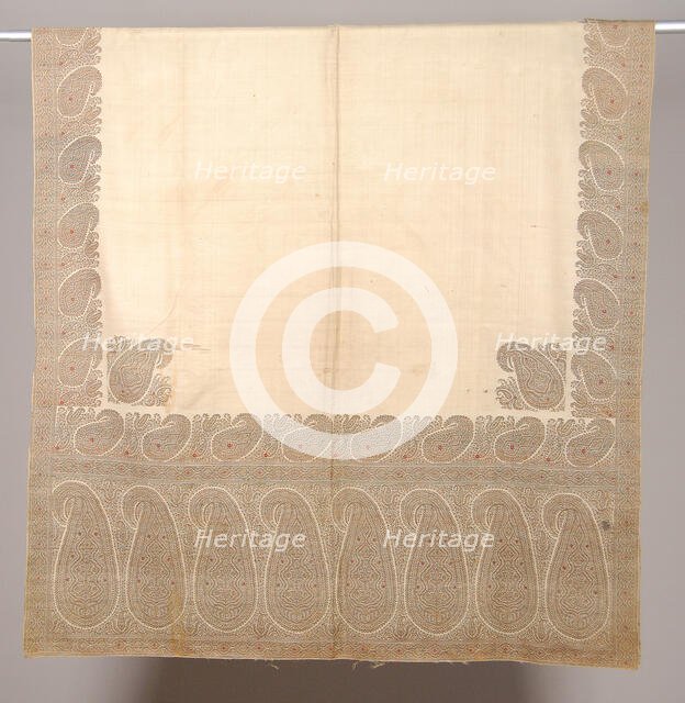 Shawl, Scottish, 1860-80. Creator: Unknown.