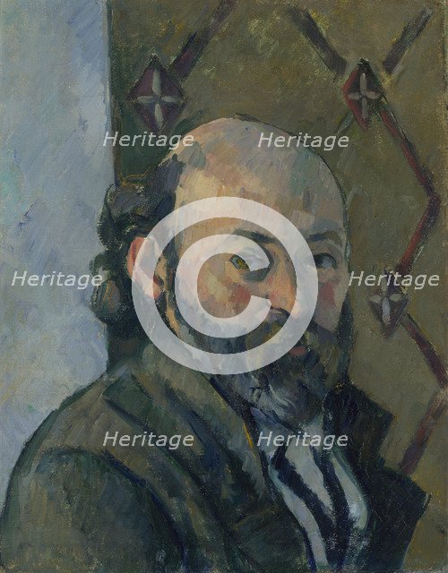 Self Portrait, c. 1880. Artist: Cézanne, Paul (1839-1906)