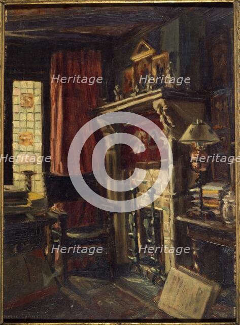 Anatole France's Salon, Villa Said (1906), 1906. Creator: Pierre Calmettes.