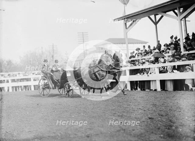 Horse Shows - Mclean Entries, 1911. Creator: Harris & Ewing.