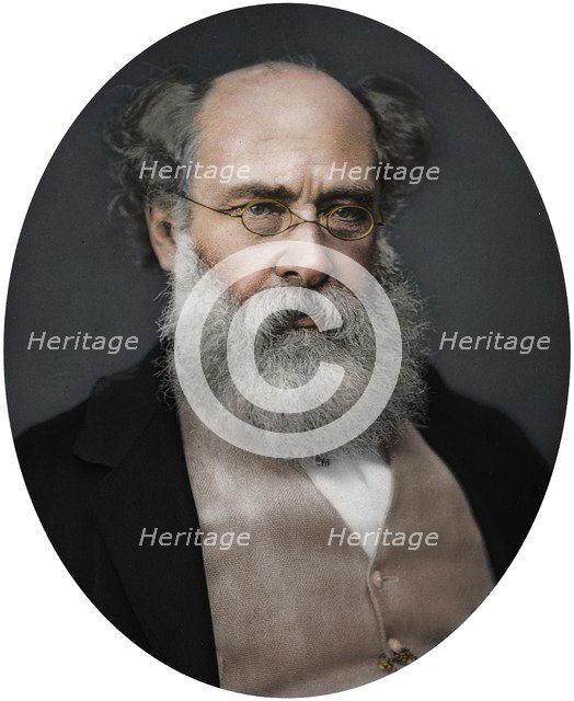 Anthony Trollope, writer, 1878. Artist: Lock & Whitfield.