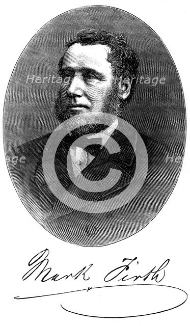 Mark Firth, British industrialist and philanthropist, c1880. Artist: Unknown