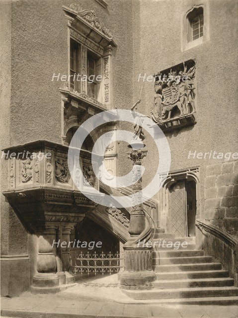 'Goritz - Town Hall Stairs', 1931. Artist: Kurt Hielscher.