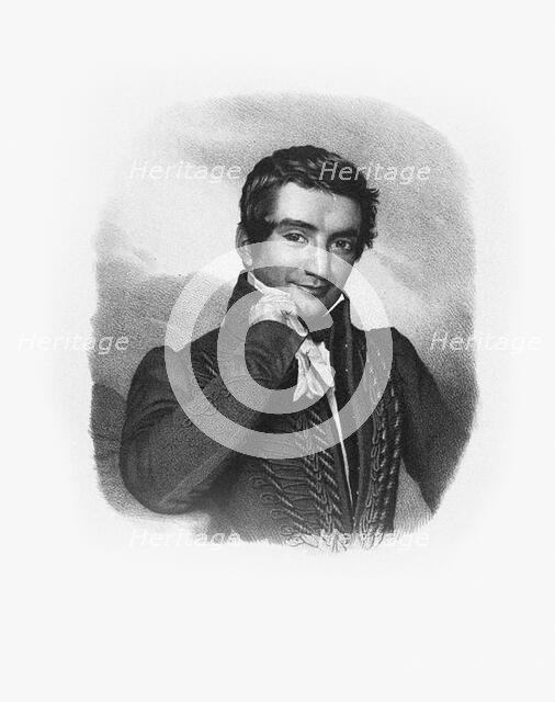 Portrait of the composer Cesare Pugni (1802-1870). Creator: Anonymous.