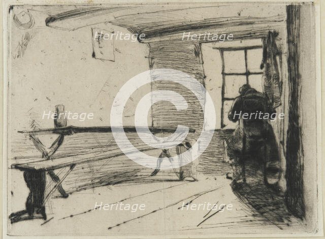 The Miser, 1858-1859. Creator: James Abbott McNeill Whistler.