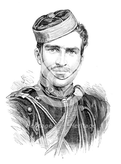 Lieutenant C. J. R. Hearsey, killed in action, Dec. 11 1879, (1880).  Creator: Unknown.