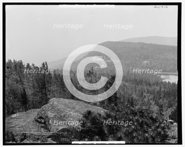 Kaaterskill Mountain and lakes, Catskill Mountains, N.Y., c.between 1901 and 1906. Creator: Unknown.