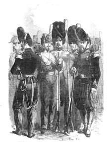 Infantry of the French Imperial Guard, 1854. Creator: Unknown.