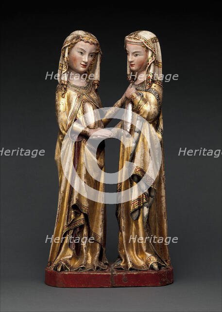 The Visitation, German, ca. 1310-20. Creator: Unknown.