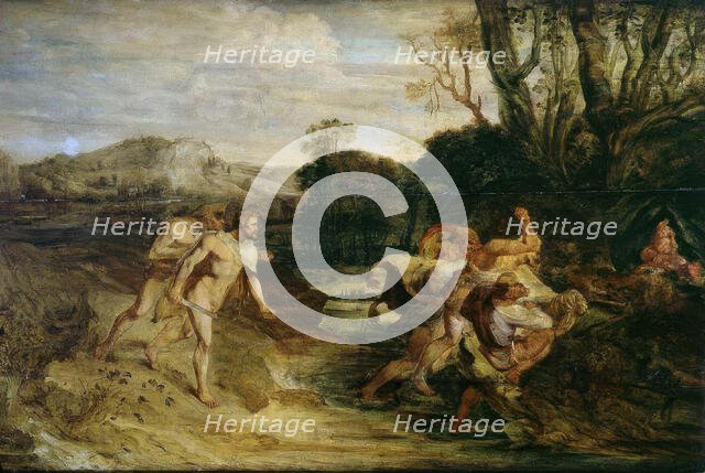 The Finding of Romulus and Remus, probably 1605. Creator: Unknown.