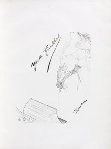 Yvette Guilbert-English Series: Frontispiece, 1898. Creator: Henri de Toulouse-Lautrec (French, 1864-1901).
