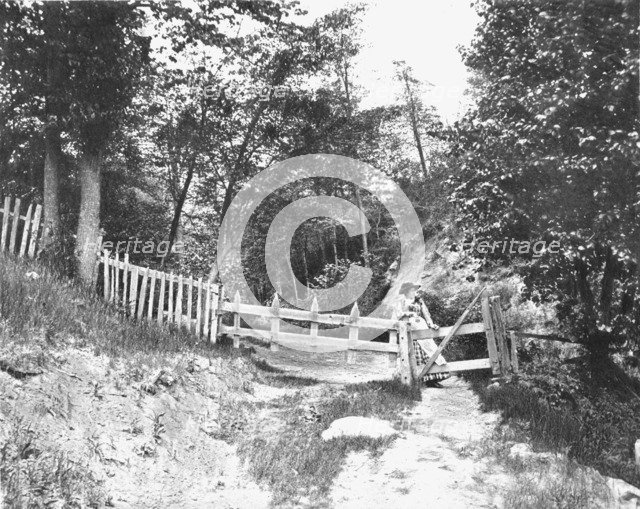 In the Berkshire Hills, Massachusetts, USA, c1900.  Creator: Unknown.